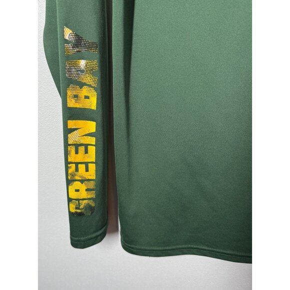 NFL Green Bay Packers Performance Top Boys Large Long Sleeve Crewneck Gameday - Picture 6 of 9